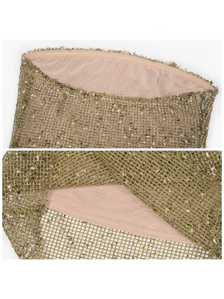 Forest Spirit Tree Elf Off-Shoulder Chiffon Dress【s0000011773】