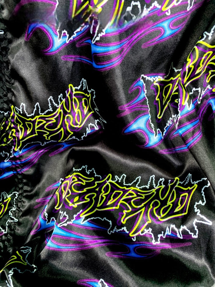 Punk Graphic Print Adjustable Length Camisole Dress【s0000011783】