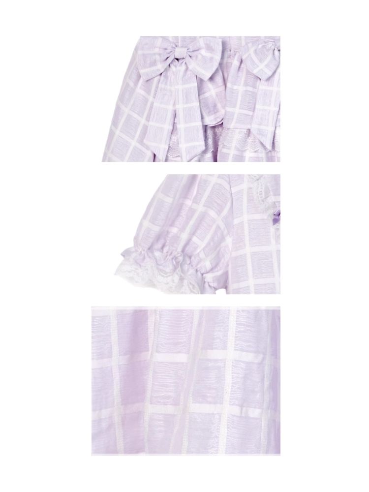 Bubble Sleeve Back Cake Hem Doll Dress【s0000006967】