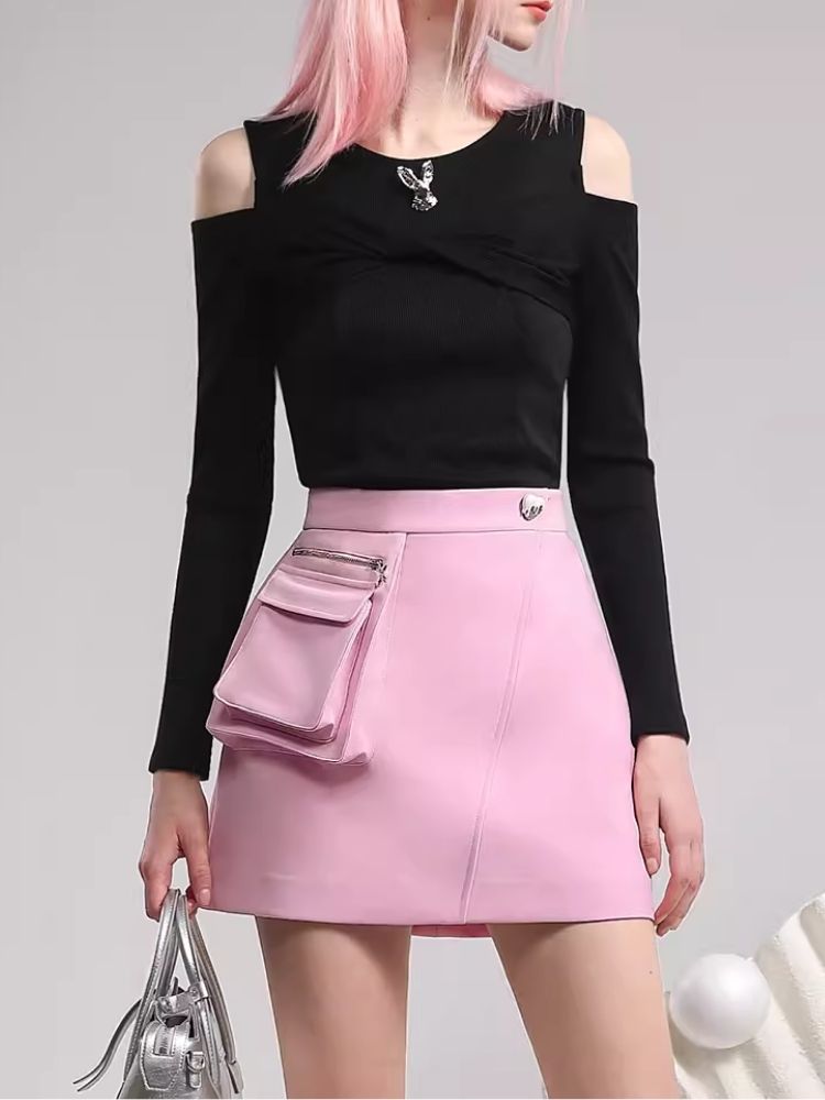 Sweet Cool Style Color Collision Set【s0000006848】