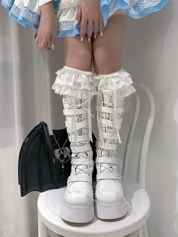 Original old strap boots【s0000004041】