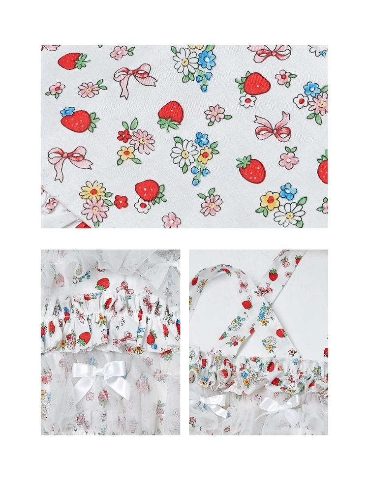 Layering With Bow White Crushed Flower Girl Apron【s0000008235】