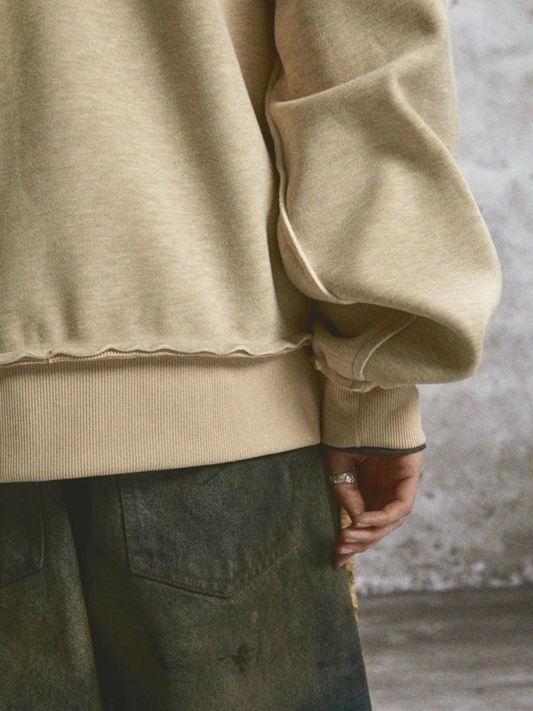 Studded Printed Sweatshirt Jacket【s0000005763】