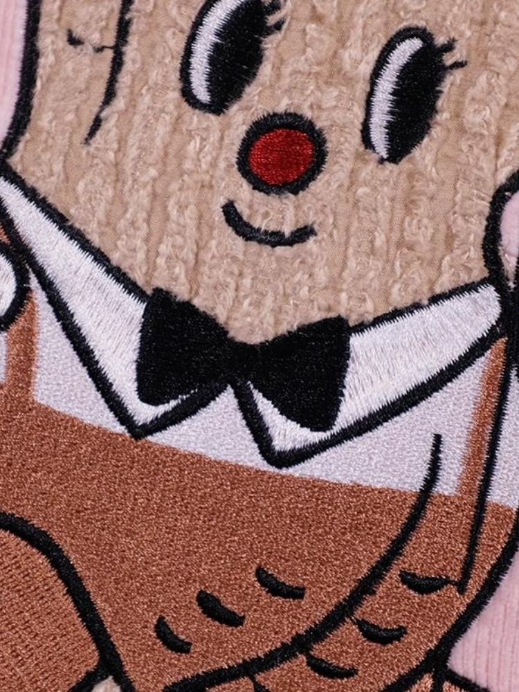 Embroidered printed skirt【s0000003608】