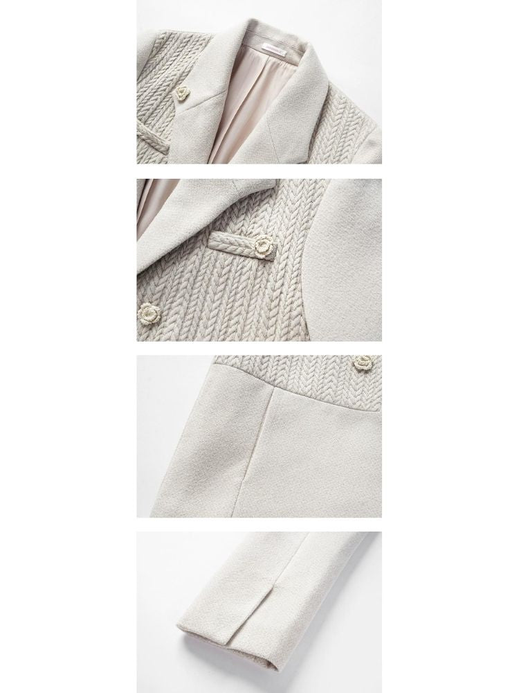 College gray short jacket【s0000003522】