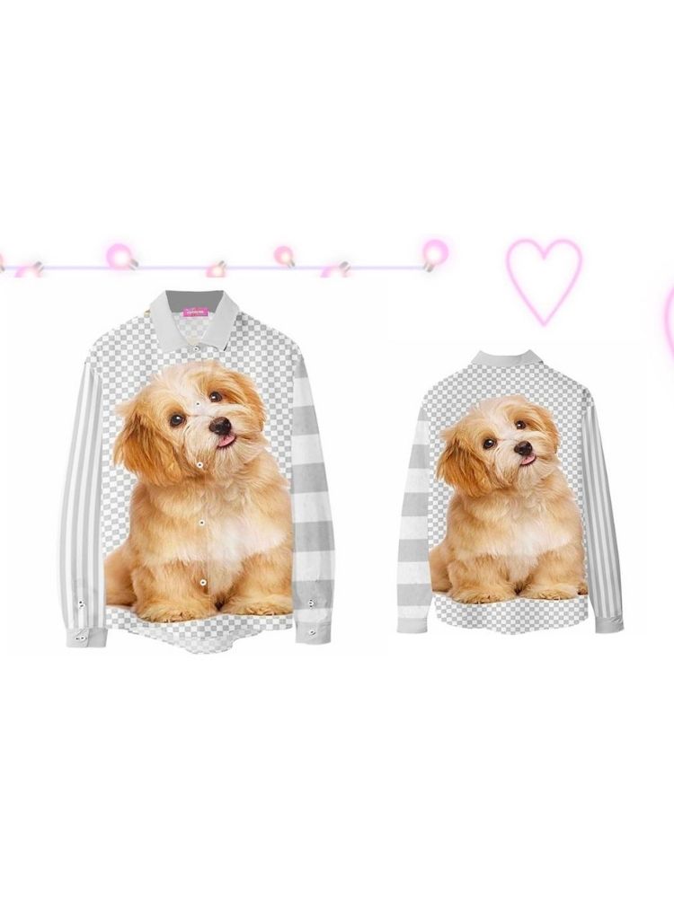 Long-sleeved printed shirt【s0000003672】