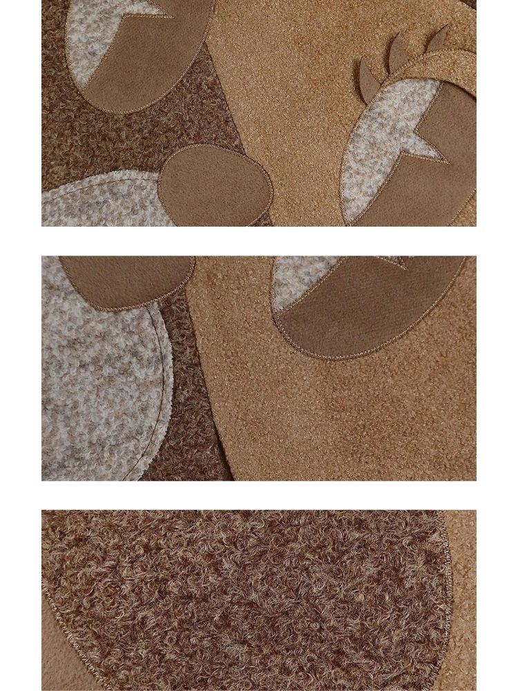 Patchwork embroidered coat【s0000003610】