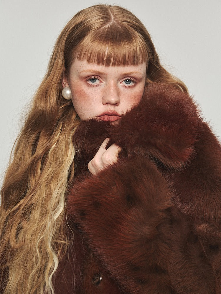 Fake Fur Gradient Windproof Loose Coat s0000005004 SCULTURE fake-fur-gradient-windproof-loose-coat-s0000005004-sculture