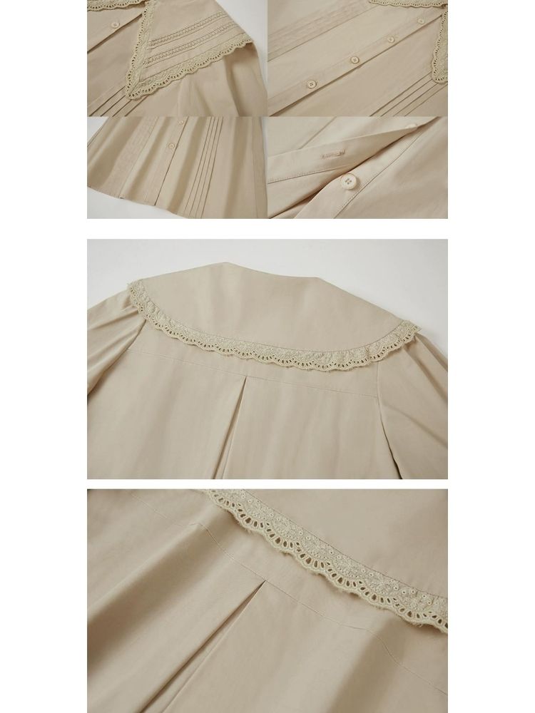 Doll collar Tucker shirt【s0000003275】