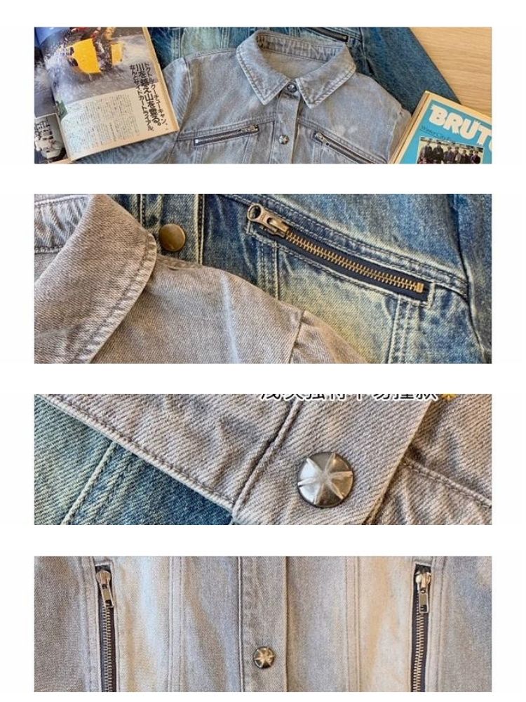 Denim short jacket【s0000003386】