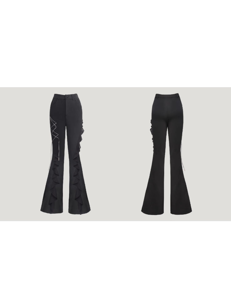 Frills American Boot Cut Casual Pants【s0000004374】