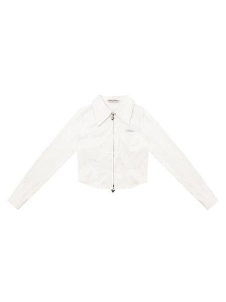 Long sleeve zipper shirt【s0000003784】