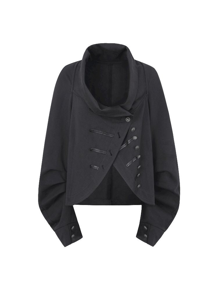 Lapel Sailor Pirate Style Sweatshirt Jacket【s0000011839】