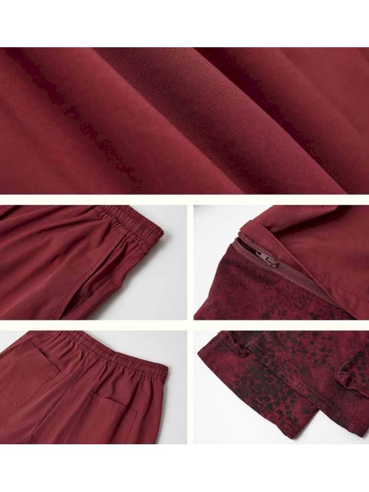 High Waisted Straight Leg Pants【s0000012270】