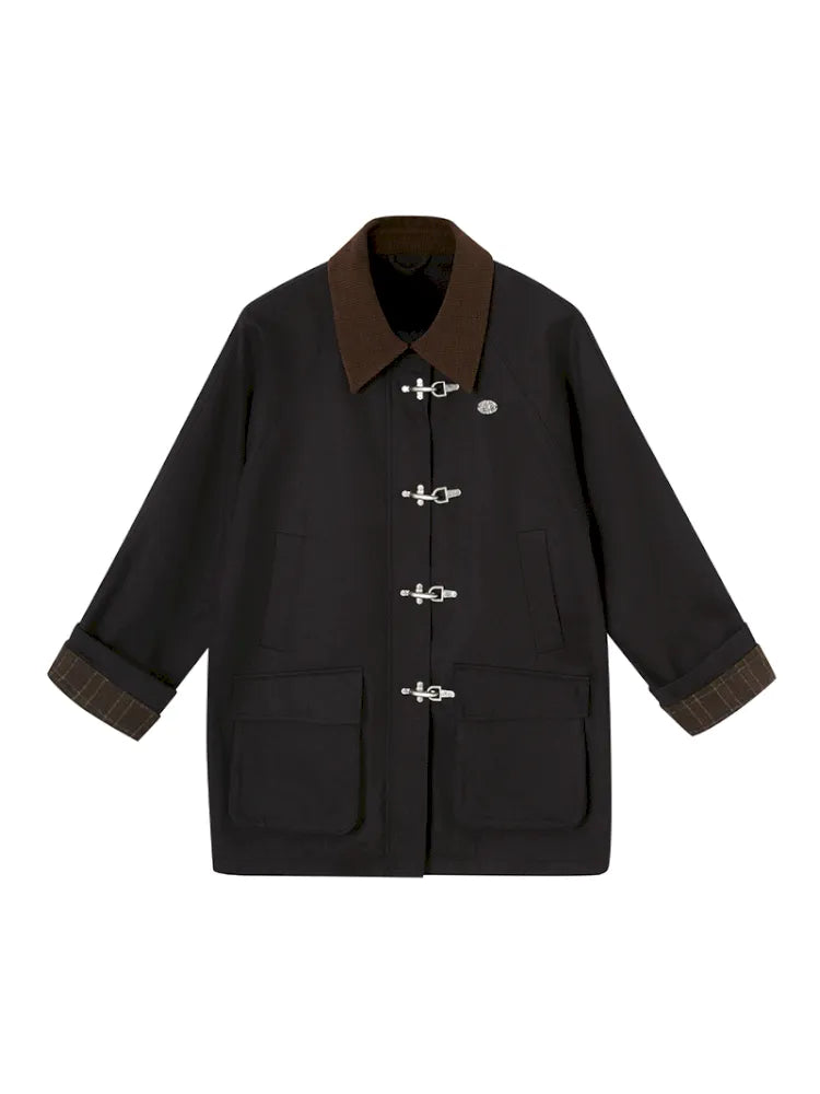Cotton-lined trench coat【s0000014076】