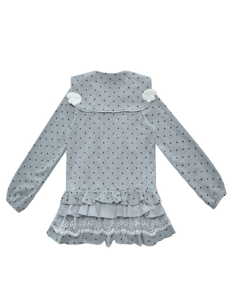 Antique Ghost Girl Gray Sailor Dress【s0000014696】