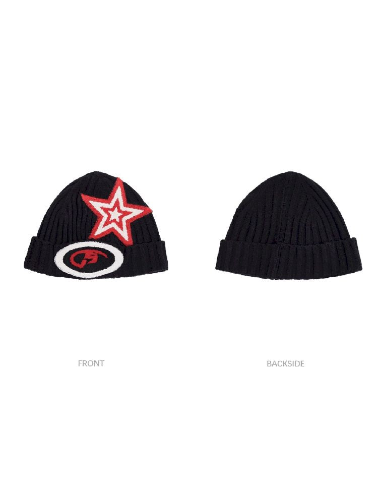 Embroidery Warm Knit Hat【s0000011360】