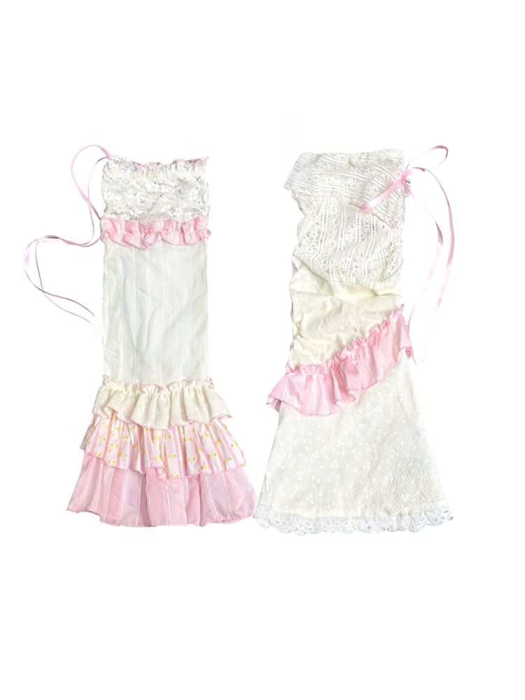 Asymmetrical Leg Wrap Stacker Socks【s0000012368】