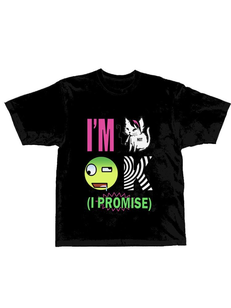 EMO hardcore skateboarding punk loose T-shirt【s0000013599】