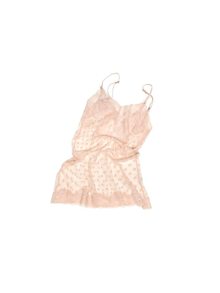 Lace See Through Halter Dress【s0000011602】