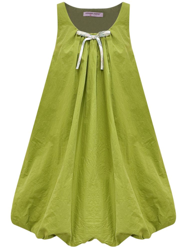 Pod Sleeveless Pocket Dress【s0000013372】