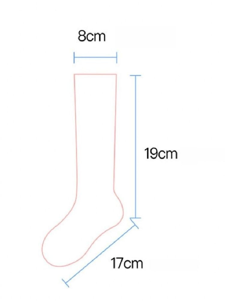 Apple Pink Mid Calf Socks【s0000011472】