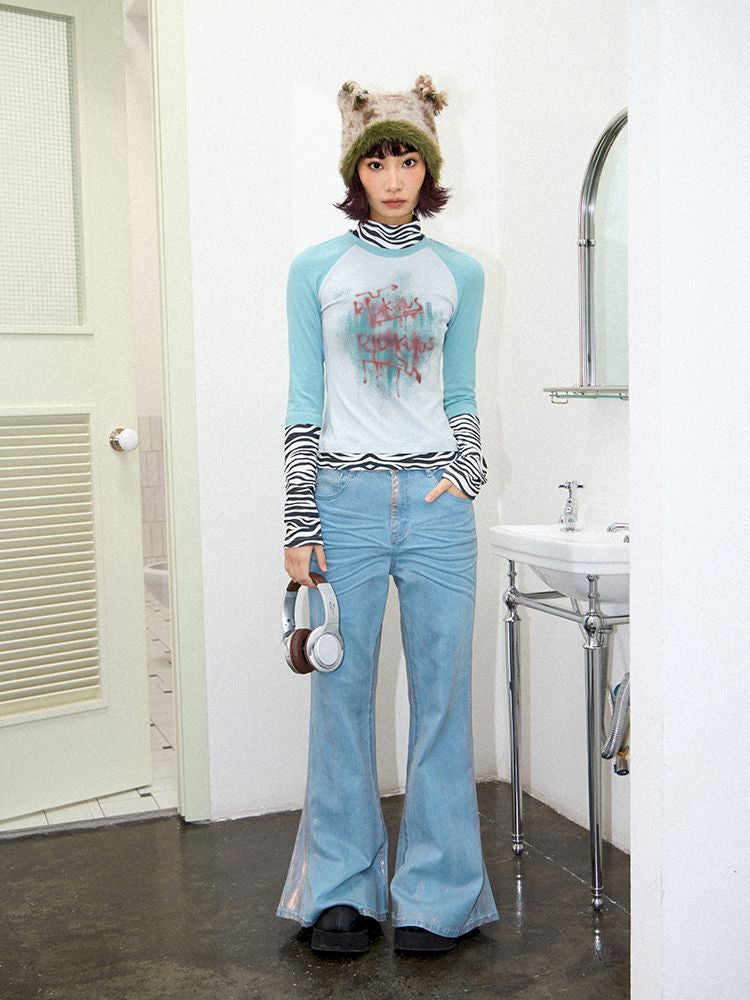 rayed Microblend Denim Trousers【s0000011639】