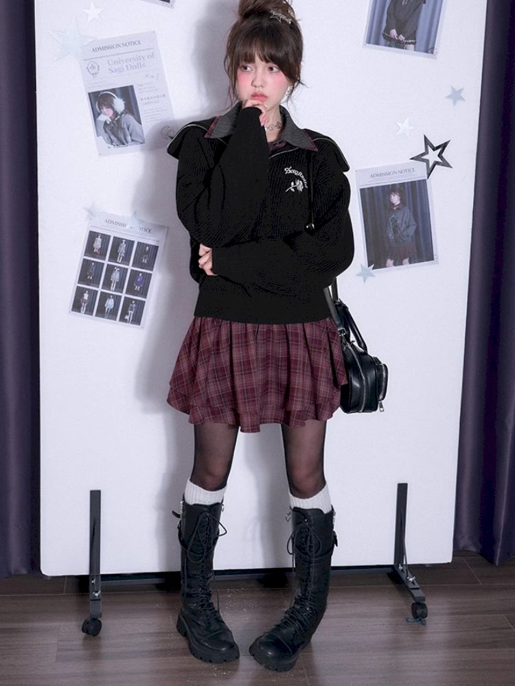 Long Sleeve Petticoat Dress【s0000011664】