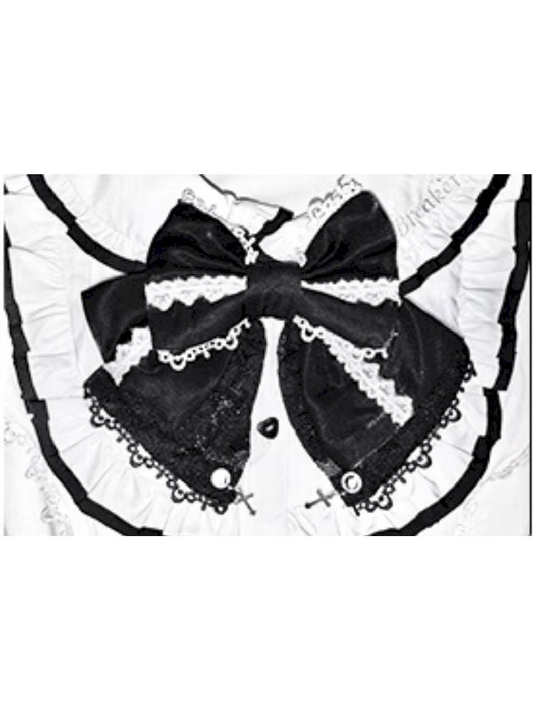 Color Clash Ribbon Shirt【s0000012022】