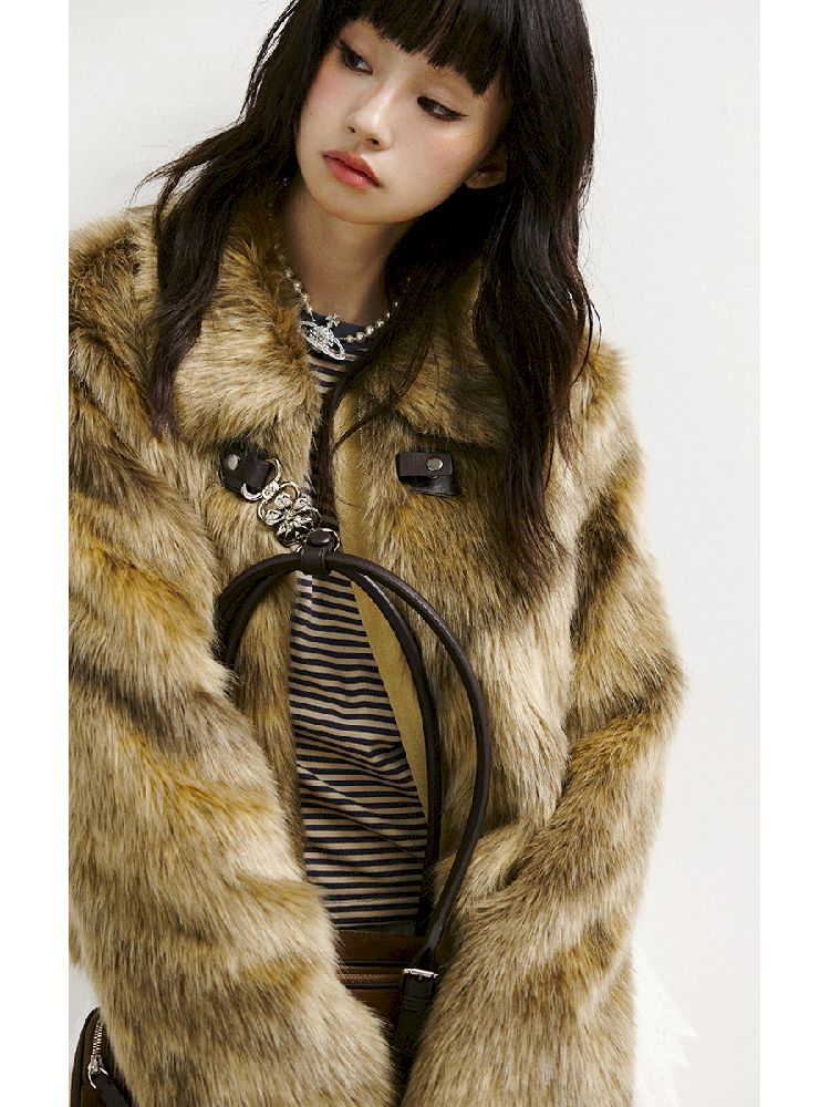 Short Jacket Fur Coat【s0000011426】