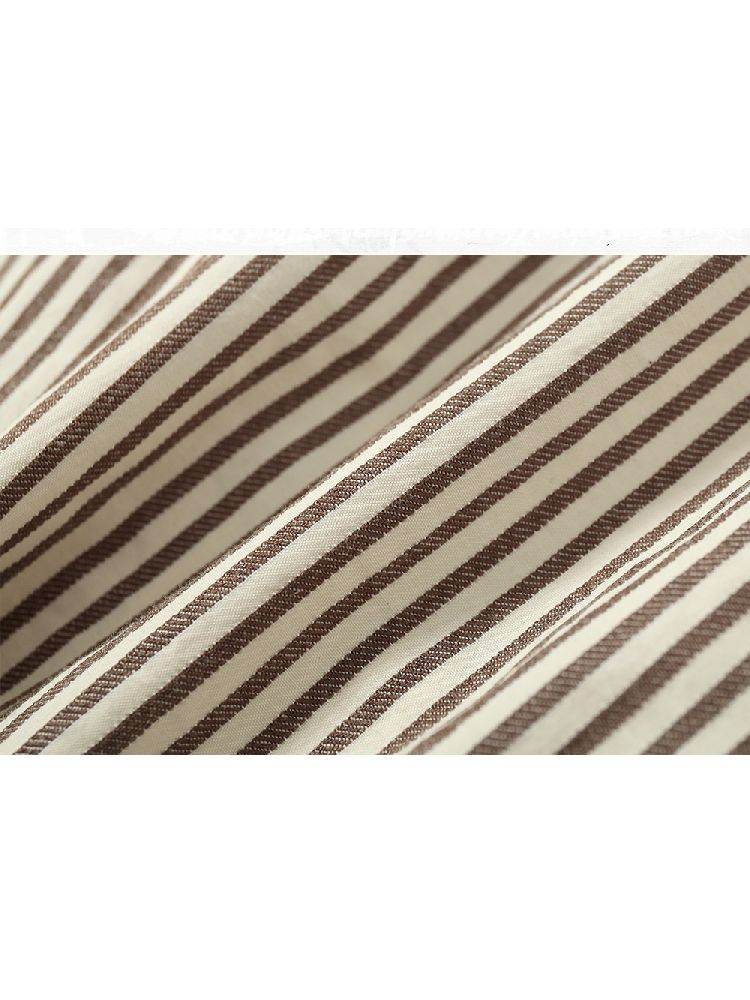 Striped Tied Long Sleeve Shirt【s0000011825】