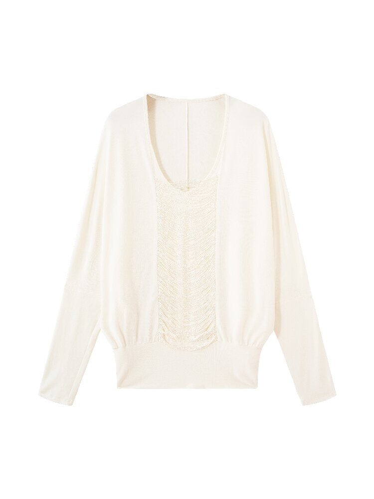 Tassel Bat Sleeve Youcos Top【s0000019003】