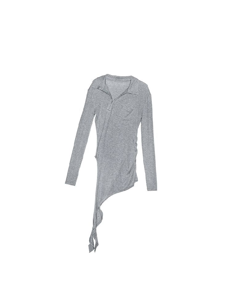 Hook and Loop Tie POLO Shirt【s0000011599】