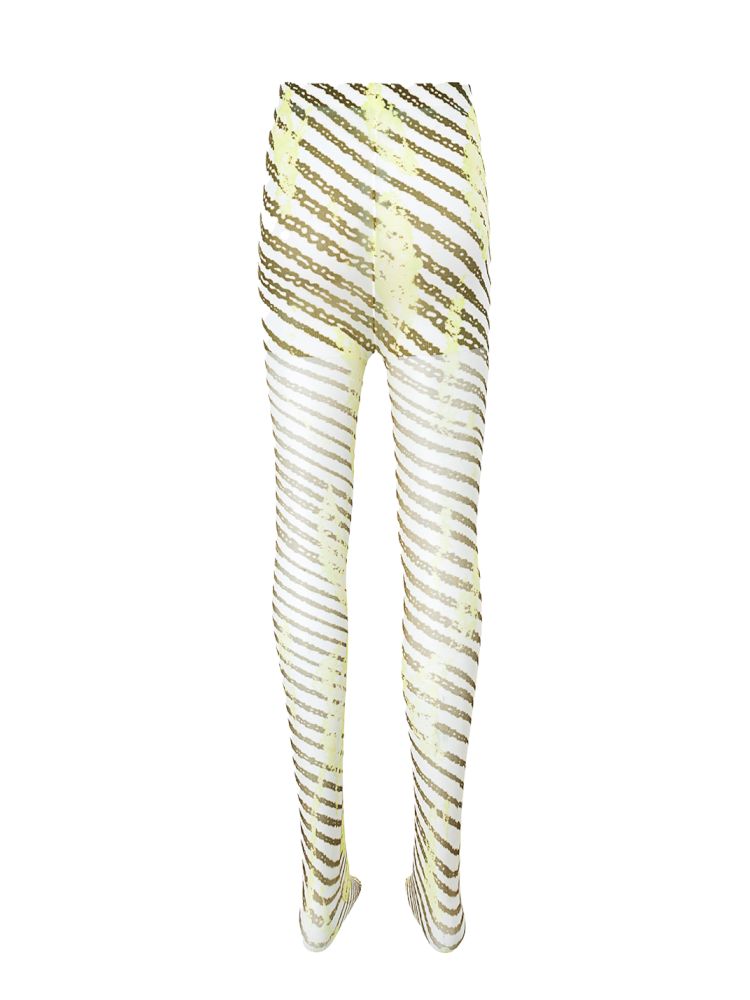 Striped irregular print 10D ultra-thin stockings【s0000013176】
