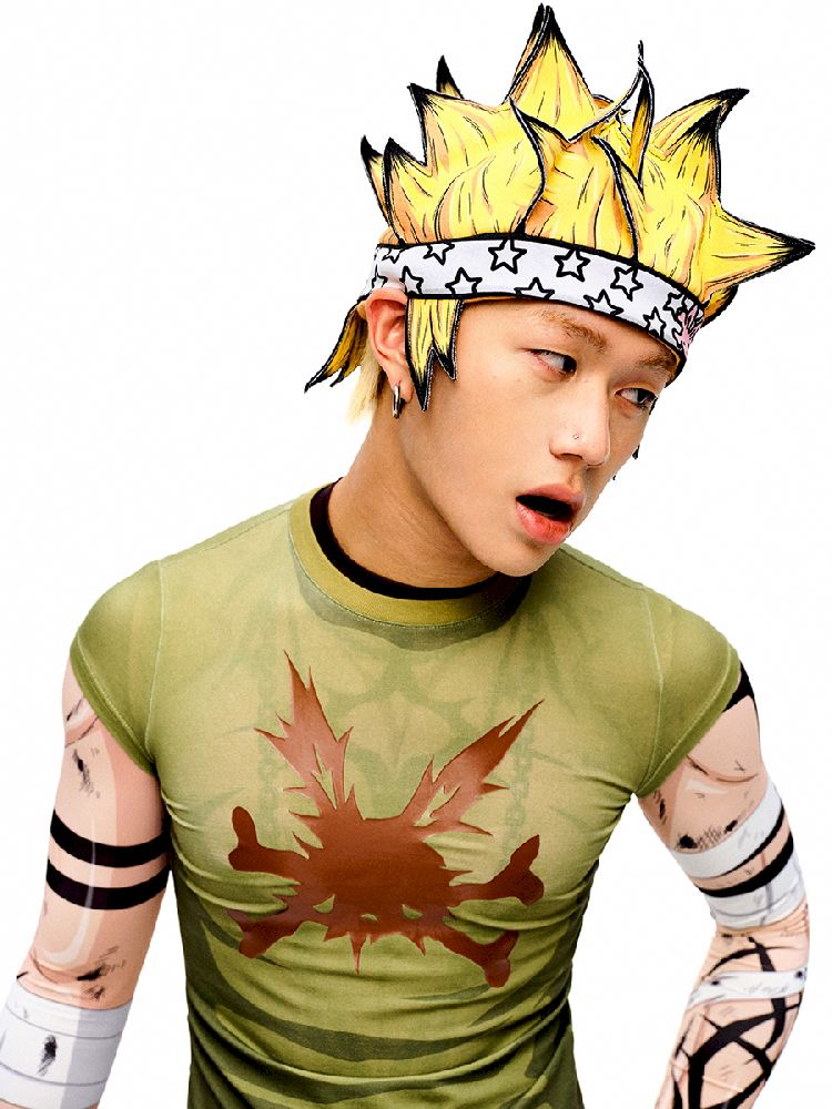 Printed Short Hair Cap【s0000010226】 – SCULTURE（エスカルチャー）