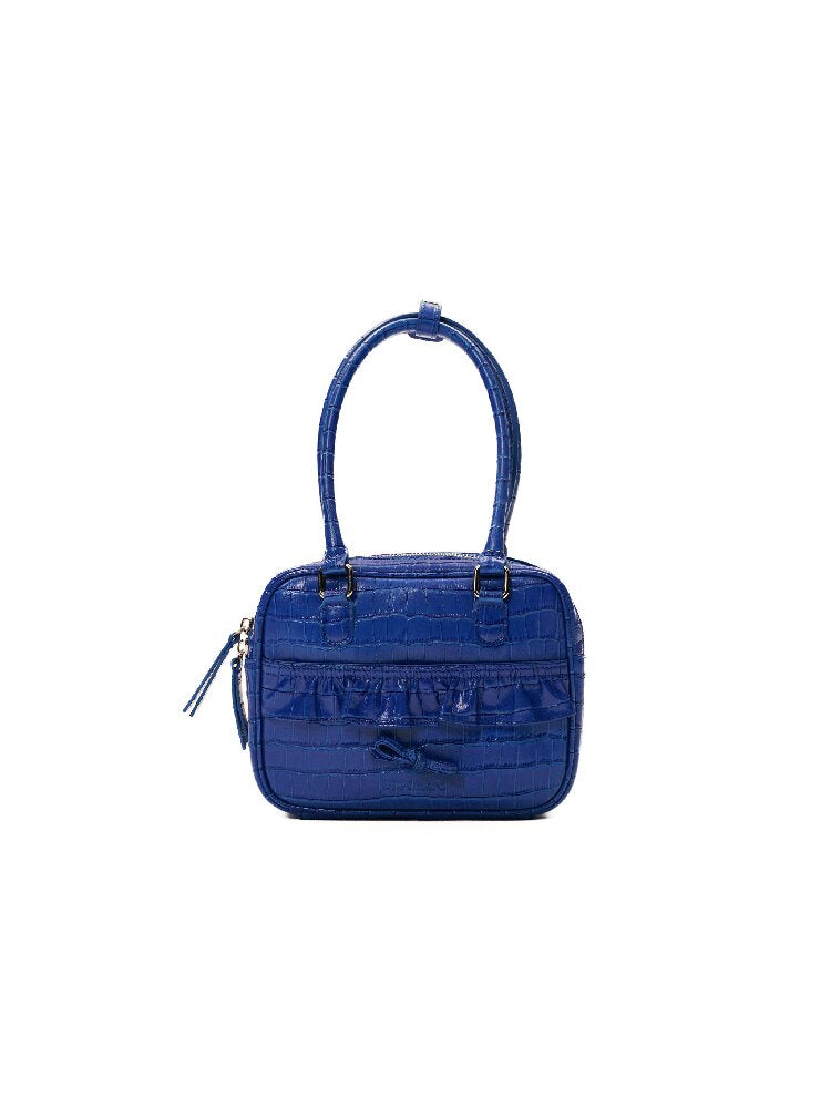 Cowhide Special Lace Underarm Bag【s0000016443】