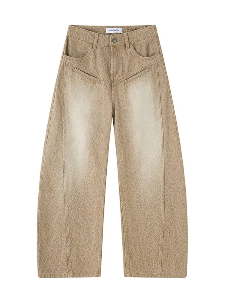 Straight-Leg Wide-Leg Jeans【s0000014389】