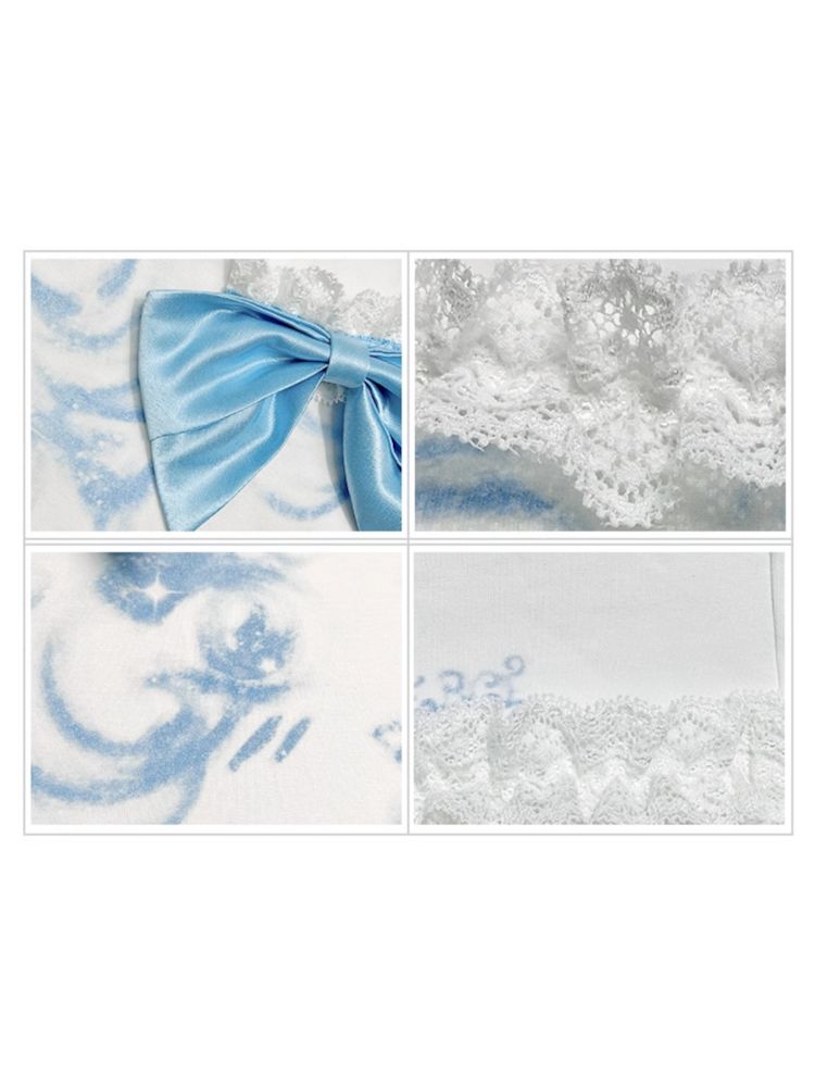 Miss Cat Printed T-Shirt【s0000009417】