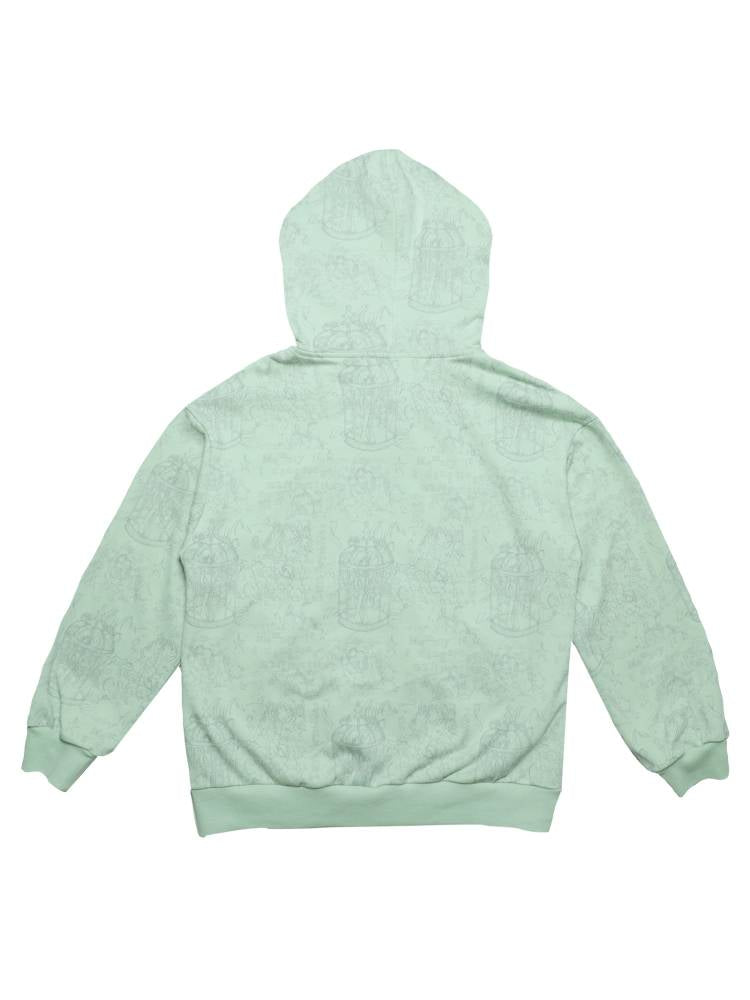 Star-Print Hooded Sweatshirt【s0000014437】