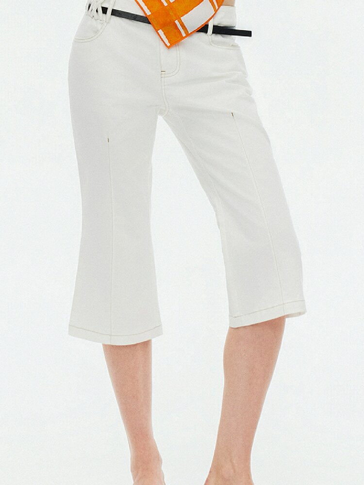 Retro Slim Stretch Cropped Jeans【s0000015927】