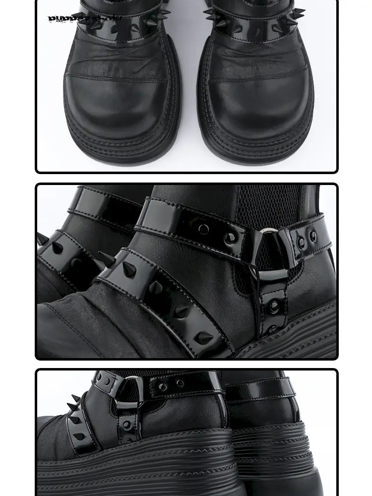 Chunky Sole Short Boots【s0000014185】