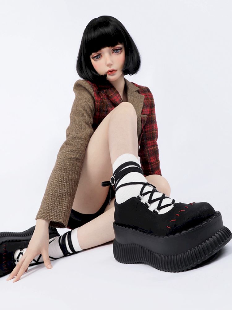 Mary Jane Small Leather Shoes【s0000011724】