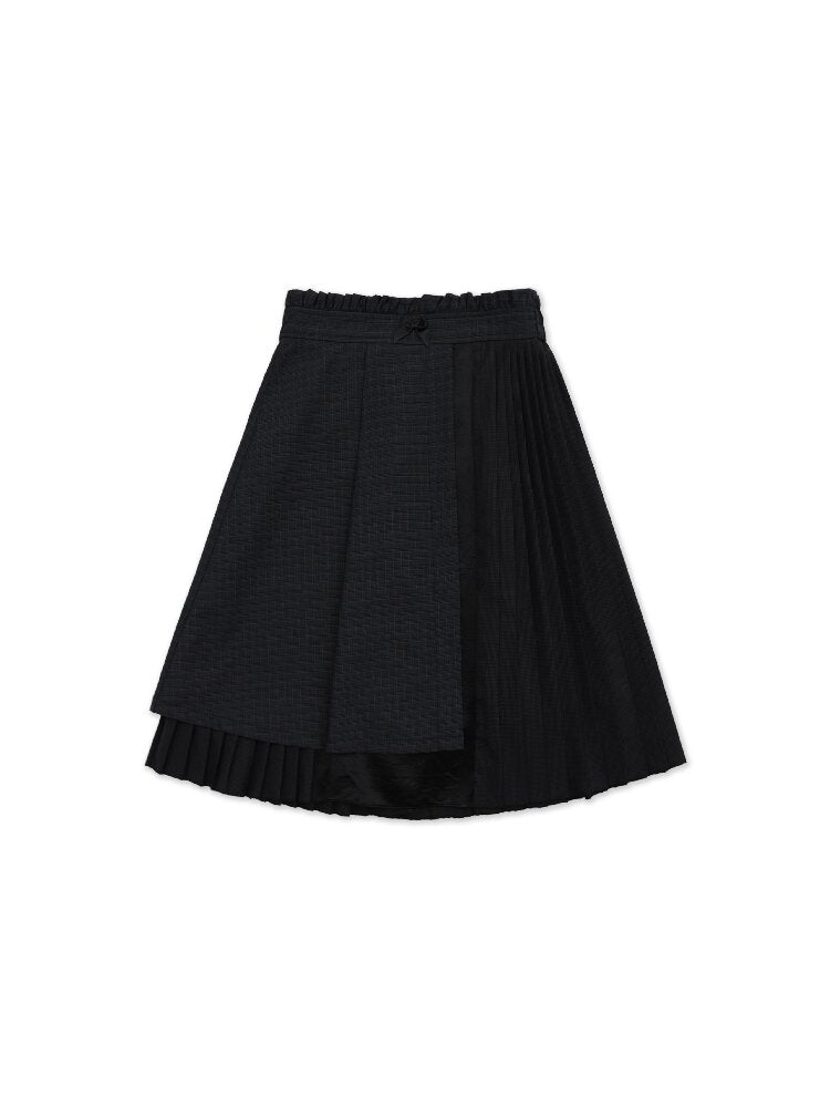 Plaid Puff Sleeve Skirt Set【s0000017925】