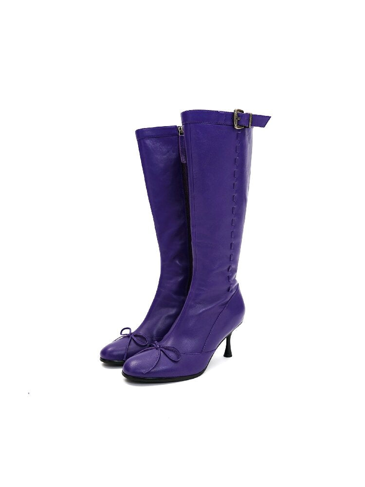 Sheepskin Ballet Stiletto Boots【s0000016129】