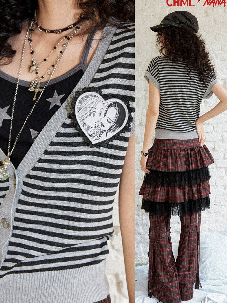 Old-Fashioned Woolen Knit Vest【s0000017901】