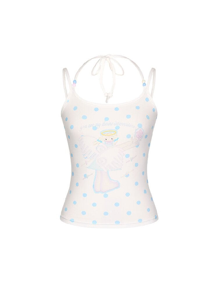 Childlike Beaded Camisole Top【s0000016409】