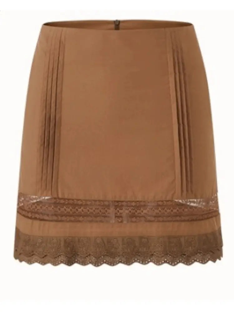 Natural Cotton Shirt Skirt Set【s0000014330】