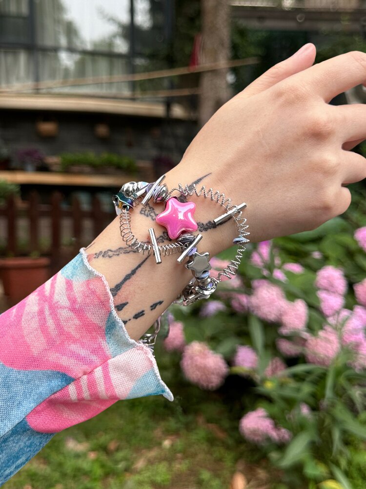 Handmade Heavy Machine Bracelet【s0000018897】