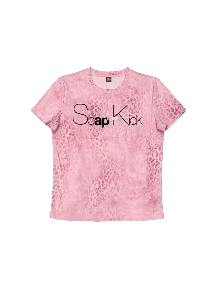 Millennium Silver Foil Leopard Tee【s0000018262】