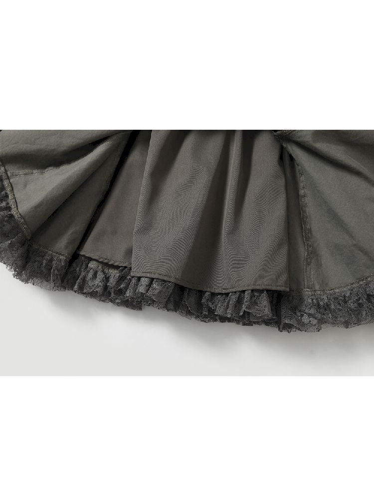 Lace Cake Puffy Short Skirt【s0000012047】